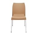 Indoor Outdoor Chair | Patio Chair | 100% Virgin Plastic Stackable Chairs for Dining Room, Bedroom, Kitchen, Living Room, Balcony, Office Work and Shop | Strong & Sturdy Structure