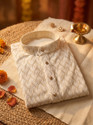 StyleVault Men Embroidered Straight Kurta