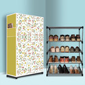 Styleys 4 Tier Foldable Shoe Rack 