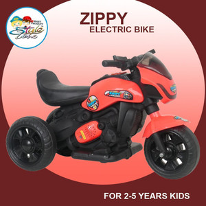 stylezone stylezone zippy 6v electric ride-on bike for kids 25 years bike battery operated ride on