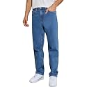 Styli Men Solid Balloon Fit Jeans 