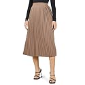 Styli Women Polyester Accordion Pleated A-Line Midi
