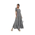 Styli Women Tired Maxi Dress Flowy