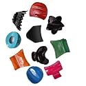 Multi Colour Hair Clutch/Claws/Clips for Girls and Women (12 piece) (pattern_4)