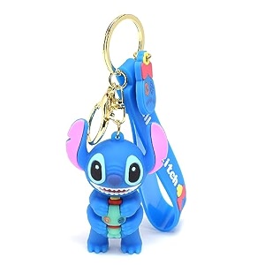 stylish anime 3d rubber keychain cute durable and long-lasting with a generous ribbon - elevate your keys or bag with a vibrant touch - perfect gifts for loved ones