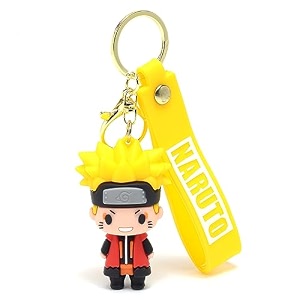 stylish anime 3d rubber keychain cute durable and long-lasting with a generous ribbon - elevate your keys or bag with a vibrant touch - perfect gifts for loved ones
