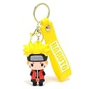 Stylish Anime 3D Rubber Keychain: Cute, Durable, and Long-Lasting with a Generous Ribbon - Elevate Your Keys or Bag with a Vibrant Touch - Perfect Gifts for Loved Ones
