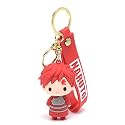 Stylish Anime 3D Rubber Keychain: Cute, Durable, and Long-Lasting with a Generous Ribbon - Elevate Your Keys or Bag with a Vibrant Touch - Perfect Gifts for Loved Ones