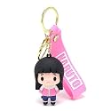 Stylish Anime 3D Rubber Keychain: Cute, Durable, and Long-Lasting with a Generous Ribbon - Elevate Your Keys or Bag with a Vibrant Touch - Perfect Gifts for Loved Ones