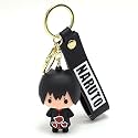 Stylish Anime 3D Rubber Keychain: Cute, Durable, and Long-Lasting with a Generous Ribbon - Elevate Your Keys or Bag with a Vibrant Touch - Perfect Gifts for Loved Ones