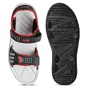 STYLISH and comfortable sandals for men GREY-ORANGE