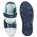 STYLISH and comfortable sandals for men GREY-ORANGE