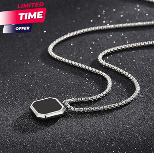 dzinetrendz stylish designer chain for men women sterling silver plated alloy chain