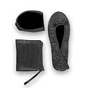 Stylish Foldable Ballet Flats for Women Portable Roll Up Travel Shoes for Wedding Bridesmaid Includes Carrying Pouch