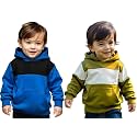 Stylish Kids Sweatshirt Pack of 2 KL-SW52RBBL-SW54LMWH