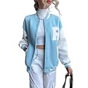 Stylish Long Sleeve Letterman Varsity Jacket for