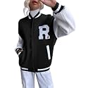 Stylish Long Sleeve Letterman Varsity Jacket for