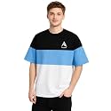 Stylish Men Color Block Oversized Half Sleeve