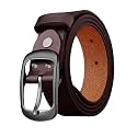 Stylish Mens Belt with Strong Buckle Closure