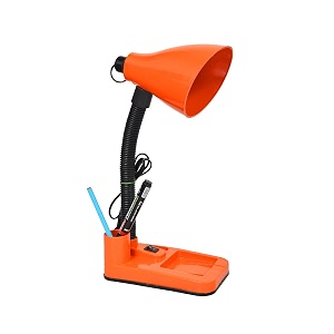 Stylish Orange Adjustable Table Lamp for Home