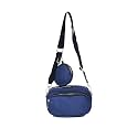 Donicy Women's Stylish Parachute Camera Design Sling Bag, Blue