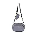 Donicy Women's Stylish Parachute Camera Design Sling Bag, Grey