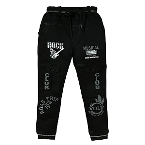 Stylish Printed Joggers with Pockets Soft