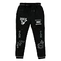 Stylish Printed Joggers with Pockets Soft