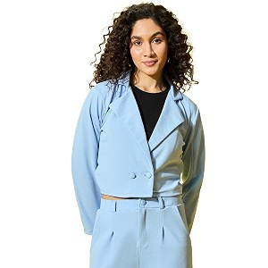 Stylish Solid Polyester Womens Formal and Casual