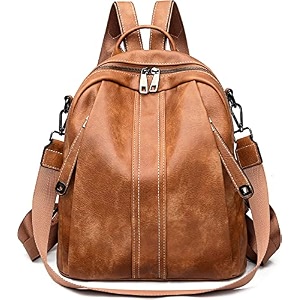 proarch stylish vegan leather anti theft women39s fashion backpackshoulder  ladies purse  college bag for girls  crossbody  casual  daypack  work  office  gift for women