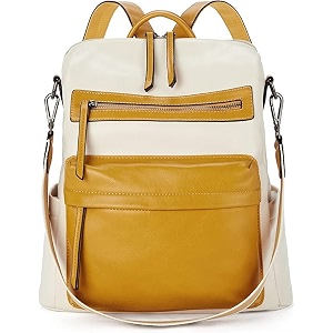 proarch stylish vegan leather anti theft women39s fashion backpackshoulder  ladies purse  college bag for girls  crossbody  casual  daypack  work  office  gift for women