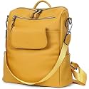 ProArch Stylish Vegan Leather Anti Theft Women's Fashion Backpack|Shoulder | Ladies Purse | College Bag for Girls | Crossbody | Casual | Daypack | Work | Office | Gift for Women