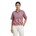 Stylish Women39s Embroidered Shirts Geometric Pattern