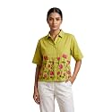 Stylish Women39s Embroidered Shirts Geometric Pattern