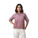 Stylish Women39s Embroidered Shirts Geometric Pattern