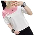 Stylish Women Printed T-Shirt Cotton Blend