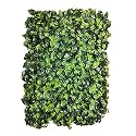 StylishWalls Artificial Wall Grass for Home Decoration (3 Pcs) I Grass Mat for Wall I Vertical Garden Artificial Wall Plants (Large Green Leaves, 60cm X 40cm X 8cm, Pack of 3)