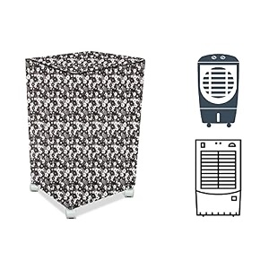 stylista cooler cover compatible for bajaj 480116 90 liter medium tower cooler floral pattern multicolor