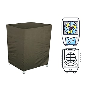 stylista cooler cover compatible for crompton optimus 100 liter desert cooler military color