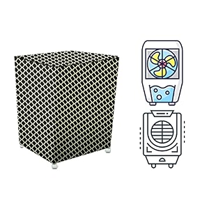 stylista cooler cover compatible for hindware cd-168501hla 85 liter desert cooler check coffee
