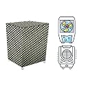 Stylista Cooler Cover Compatible for Hindware CD-168501HLA 85 Liter Desert Cooler Check Coffee
