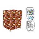 Stylista Cooler Cover Compatible for Hindware CD-168501HLA 85 Liter Desert Cooler Floral Yellow