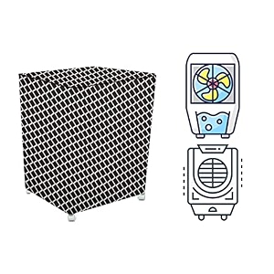 stylista cooler cover compatible for hindware snowcrest fascino 60 liter desert cooler check grey