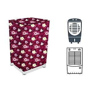 stylista cooler cover compatible for hindware snowcrest 23 liter medium tower cooler floral red