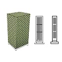 Stylista Cooler Cover Compatible for Hindware Snowcrest Arctic 90 Liter Tower Cooler Check Military