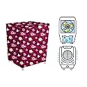 Stylista Cooler Cover Compatible for Hindware Snowcrest i-Fold 90 Liter Desert Cooler Floral Red