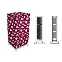 Stylista Cooler Cover Compatible for Hindware Snowcrest 42-HT 42 Liter Tower Cooler Floral Red