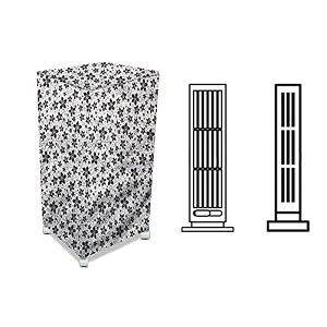 stylista cooler cover compatible for orient electric arista ct5402h 54 liter tower cooler floral pattern grey