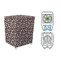 Stylista Cooler Cover Compatible for Orient Electric CD5003H 50 Liter Desert Cooler Floral Pattern Brown