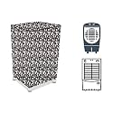 Stylista Cooler Cover Compatible for Orient Electric CD7001H 70 Liter Medium Tower Cooler Floral Pattern Multicolor